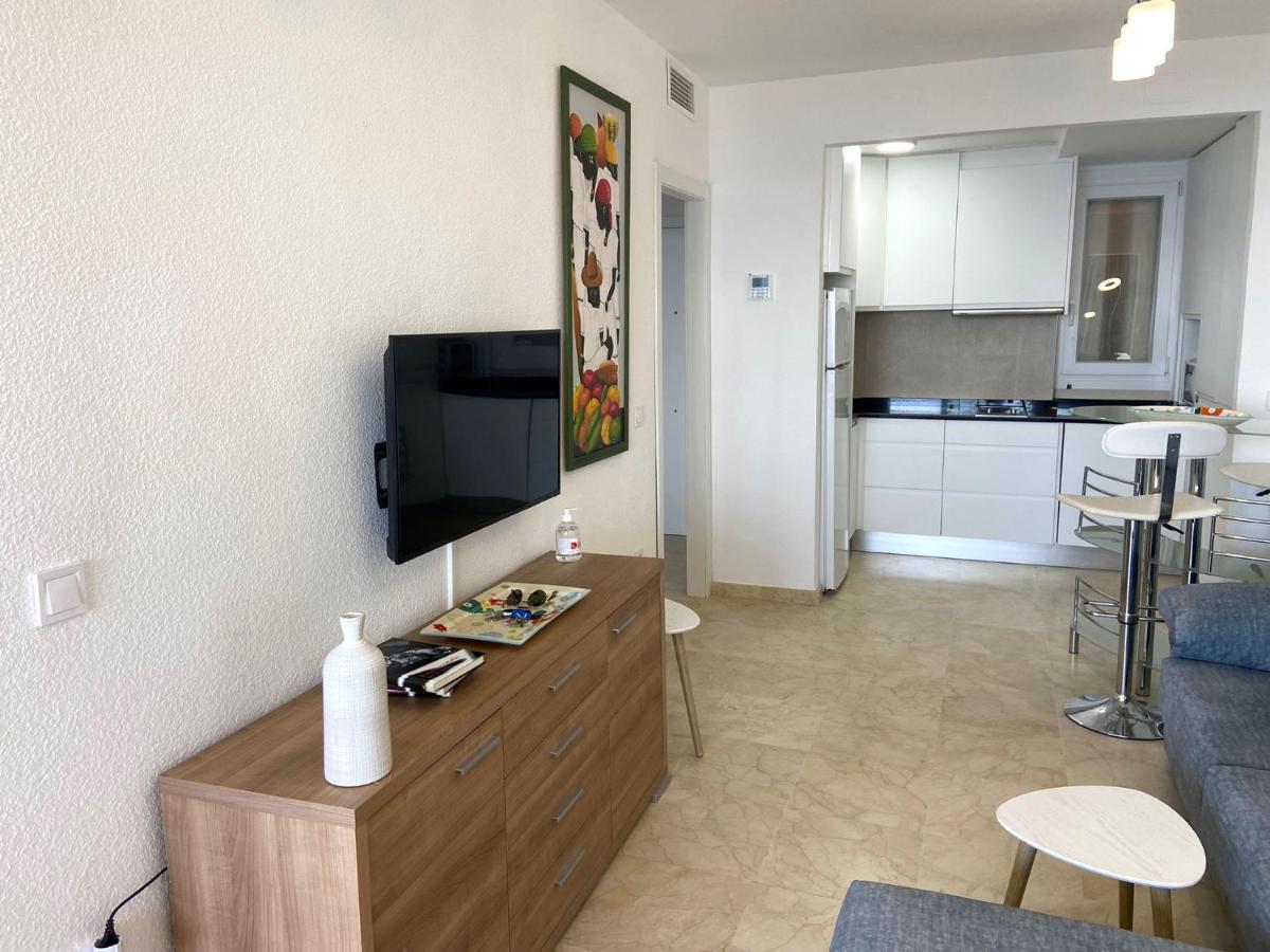 Apartamento Torre Levante, Primera Linea De Playa ベニドルム エクステリア 写真